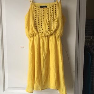 Yellow sun dress